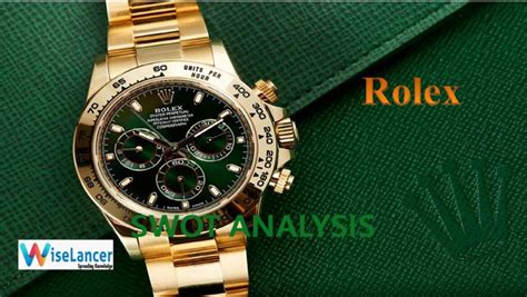 rolex swot ita|usp of rolex.